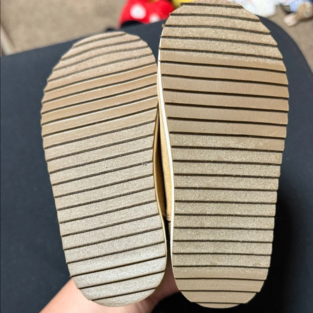 Cozy Tan Kids Boots